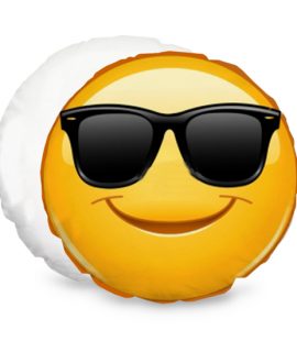 Cuscino Emoji federa faccina yeah personalizzabile